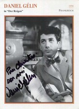 Daniel Gelin Autograph