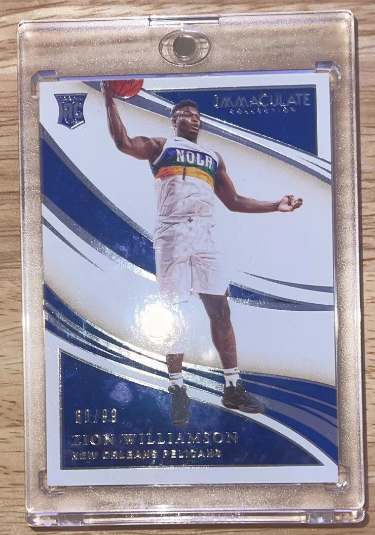 Zion Williamson 2019-20 Panini Immaculate FOTL  Rookie /99 Pelican Rc Base