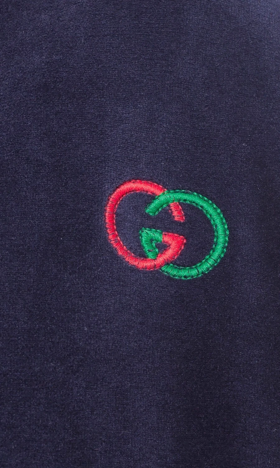 GUCCI 595845 XJBUH Giacca Camicia Velluto GG Ricamo Seta Finitura Satinato it38 XS S