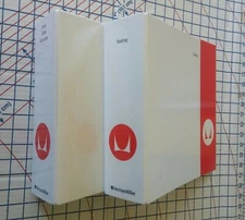 HERMAN MILLER SEATING DESKS TABLES ACCESSORIES 3 RING CATALOG BINDER PAIR 2 EACH