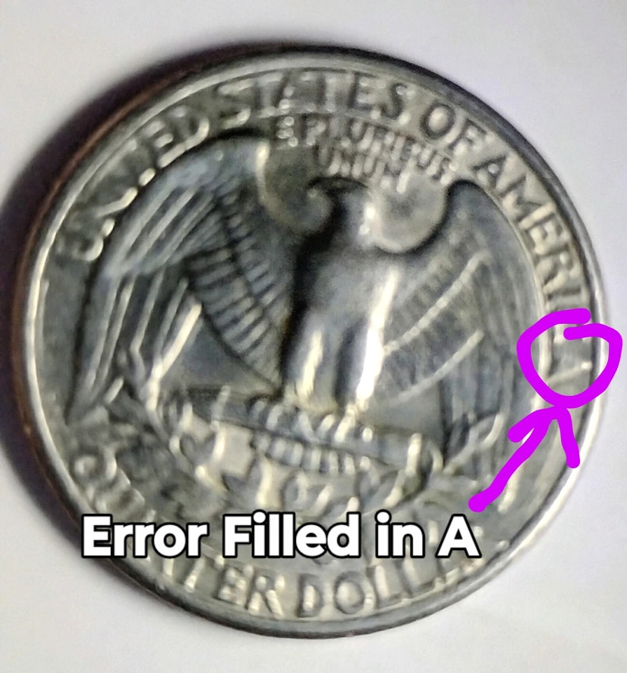 Super Rare...4 Error 1978 US Quarter. A Rare Must Have For The Serious Collector - Image 2 of 4