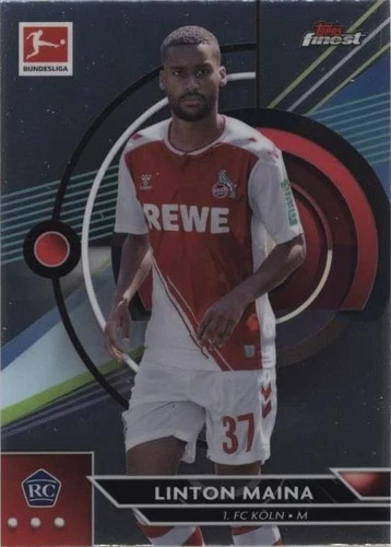 2022-23 Topps Finest Bundesliga Linton Maina #80