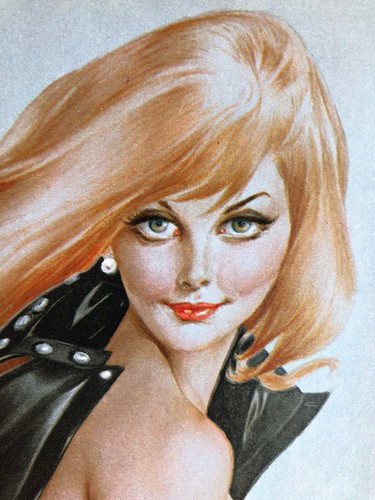 1973 Sexy Playboy Alberto Vargas pinup print V086 | eBay