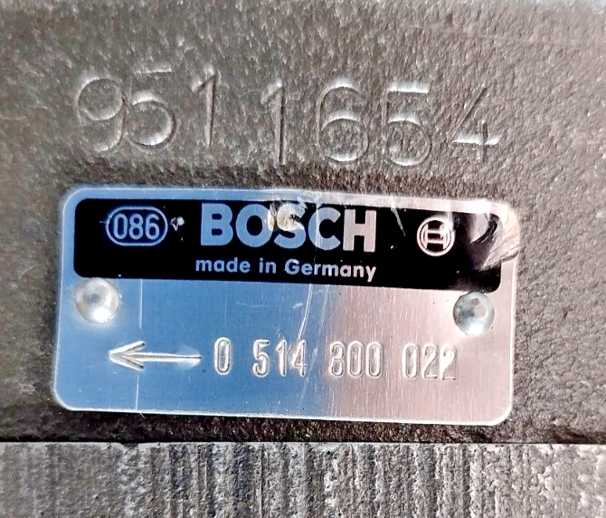 Bosch 0514 300 022 Hydraulic Radial Piston pump 0514300022