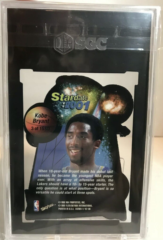 その他 1997 KOBE SKYBOX E-X2001 STAR DATE 2001 1997-98 Skybox E-X2001 Star Date 2001 EX2001 #3 Kobe Bryant