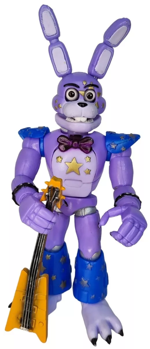 FNAF Glamrock Bonnie mexican toy figure Five Nights At Freddy´s