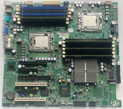 SuperMicro X8DTi Motherboard Dual Socket LGA1366 w/ 8GB Ram + 2x Matched X5690