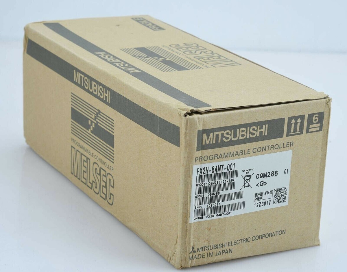 New Mitsubishi in box PLC FX2N-64MT-001 FX2N64MT001 1 year
