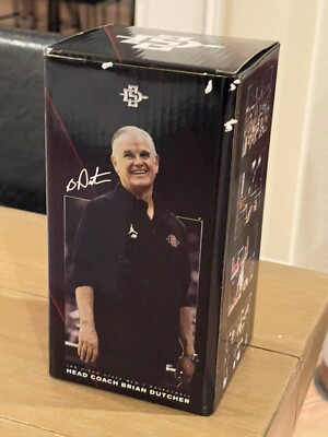 SDSU Aztecs San Diego State Brian Dutcher Bobblehead SGA 1/18