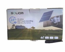 Soliom SL800 Security Camera Solar Rotate Waterproof EXTRA LARGE PANELS 24/7 New