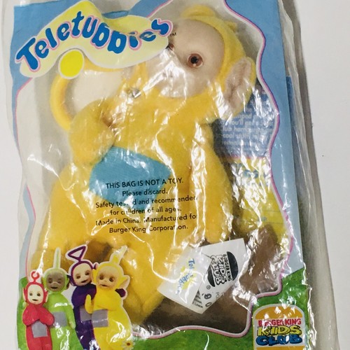 TELETUBBIES NUEVO LAA LAA Finger Puppe Clip-on Peluche BK 1999 Ragdoll Corp. - Imagen 2 de 3