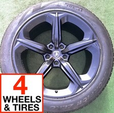 Factory Lamborghini Urus Wheels Tires Caps Genuine Original OEM Alcione Pirelli