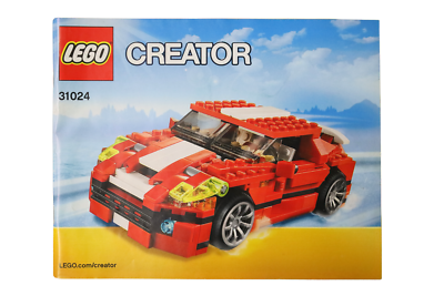 LEGO CREATOR 31024 Roaring Power *CAR* Building Instructions ONLY