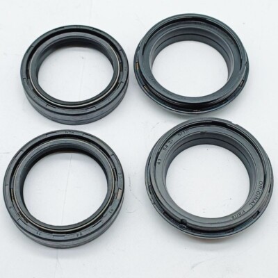 rubycell2箱 FORK DUST WIPER SEALS REBUILD KIT for Kawasaki ZX636E/F NINJA ZX