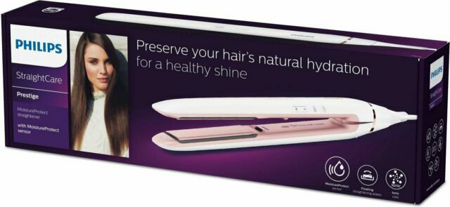 Philips MoistureProtect Hair Straightener White (HP8372/03) for