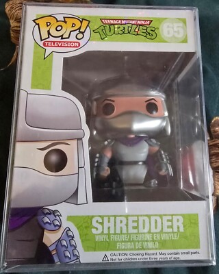 Funko Pop! Teenage Mutant Ninja Turtles - Shredder #65 Vaults + Protector
