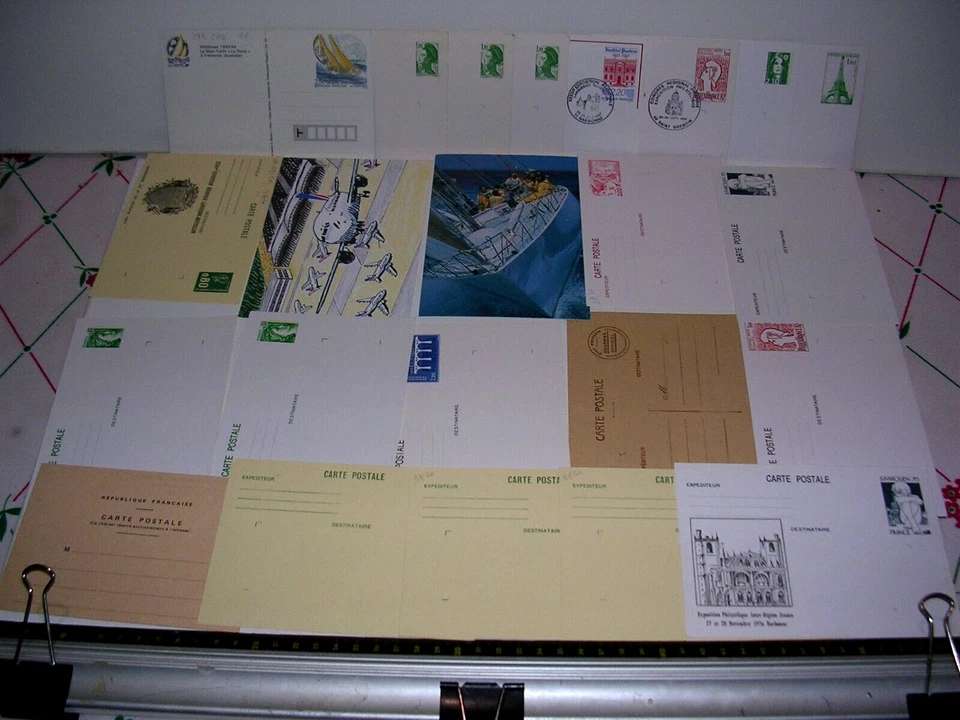 lot de 23 ENTIER POSTAL.CARTE POSTALE/ dont 2831 cp2/2778cp1/2316cp1/1891/cp1 - Photo 1/4