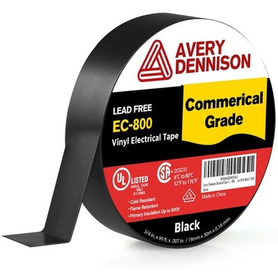 Avery Dennison Electrical Tape, Commercial Grade PVC Electric Tape, UL/CSA Li...
