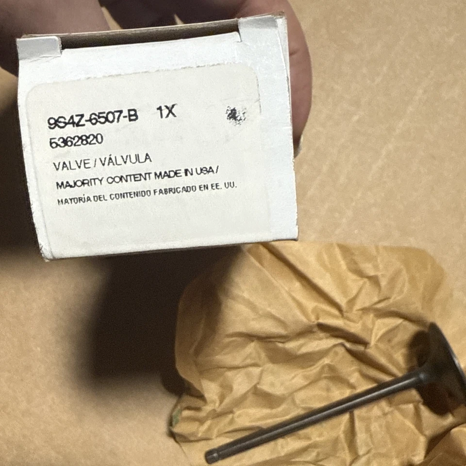 Válvula de admisión del motor 9S4Z-6507-B Escape Focus Fusion MKZ 2001-2022 NUEVA OEM Foto 4 de 4