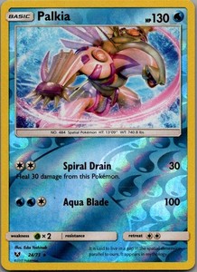 Palkia 24/73 Shining Legends Reverse Holo