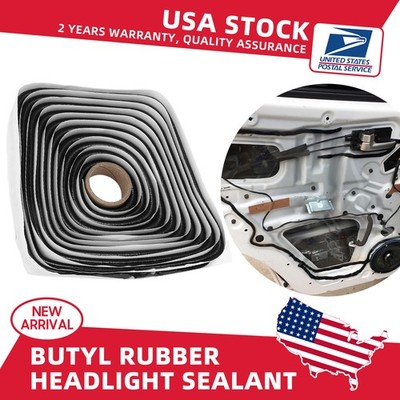 13 FT Butyl Tape Sealant Strip Glue Adhesive Car Windshield Door Retrofit Reseal
