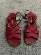 Red Saltwater Sandal Size 6 Red