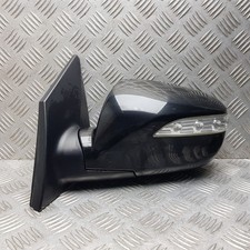 2014 HYUNDAI IX35 POWER FOLD WING MIRROR LEFT PASSENGER SIDE IN BLACK