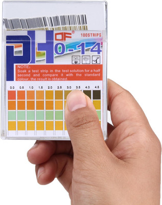 Ph Test Strips 0-14, 0.5 Accuracy 100Ct,  Ph Strips Ph Test Paper to Test Drinki