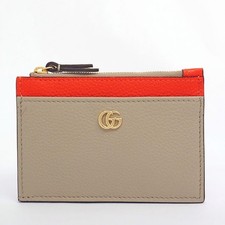 Gucci GG Zip Key Pouch Japan Limited Double G Rank A Card Case