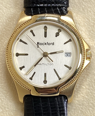 #ad #ad Hamilton 8458 Quartz Watch Employee Recognition Rockford Products Screw City IL $495.00