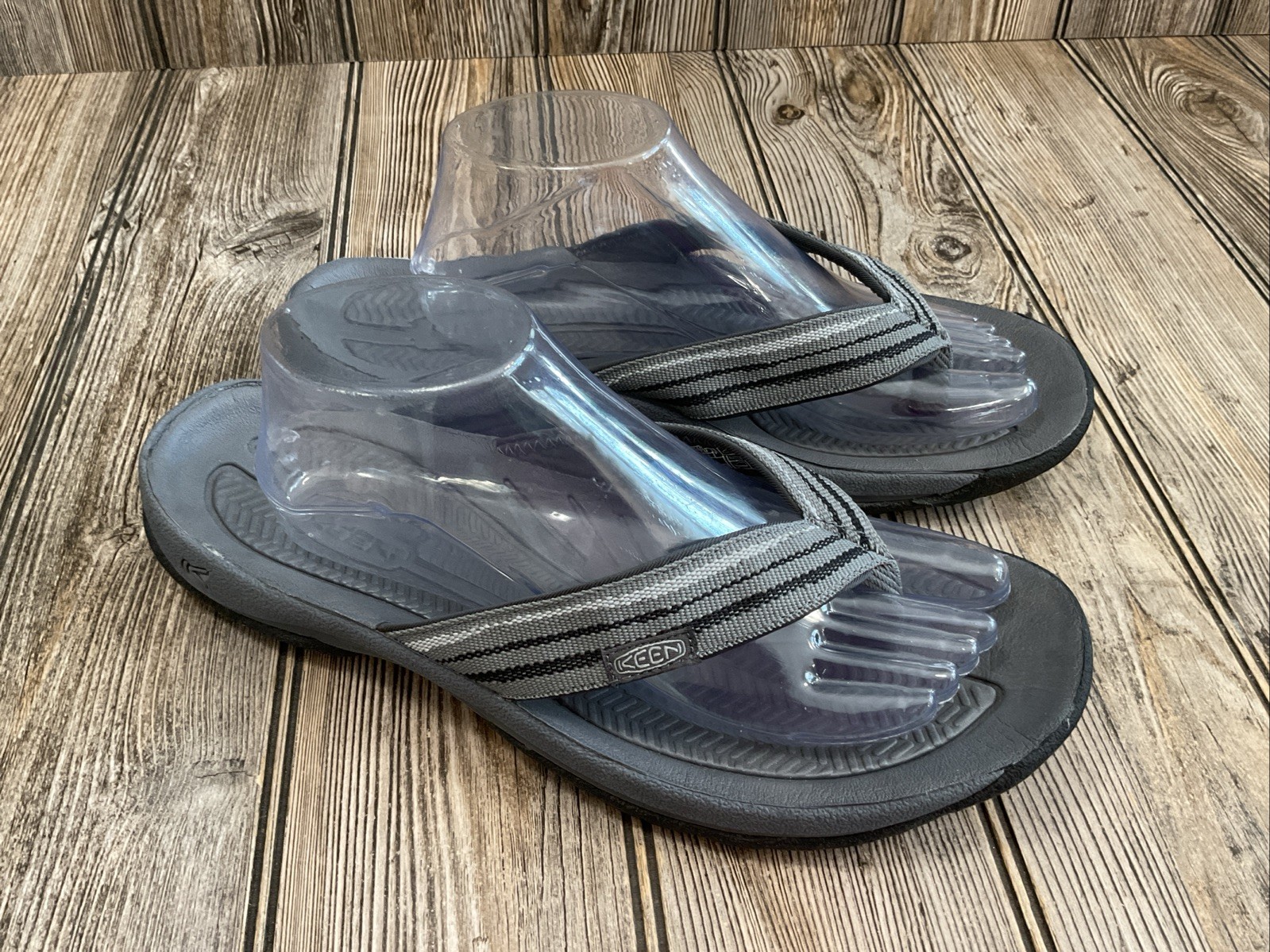 Sandali infradito Keen Kona infradito infradito slide acqua grigio nero donna taglia 11