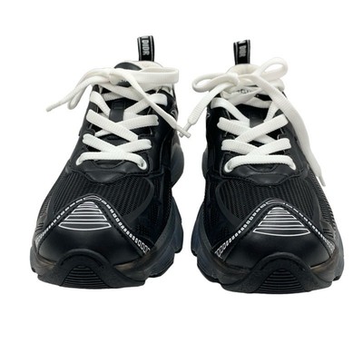 CHRISTIAN DIOR Vibe sneakers shoes leather rubber black white logo mesh From Jap