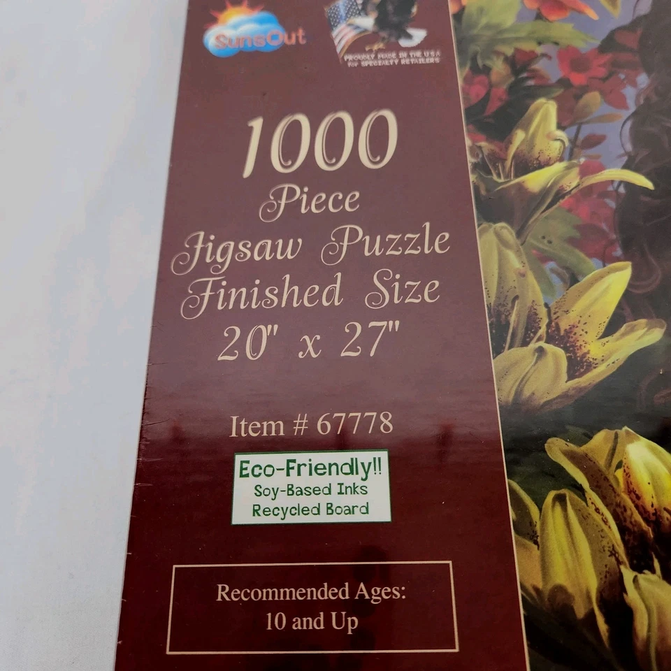 New Sunsout Puzzle Nene Thomas "Chasare" Item 67778 - 20"x27" - Image 2 of 4