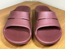 Oofos OOahh Slide Sandals Womens Size 8 Recovery Slip On - EXCELLENT- Fast Ship