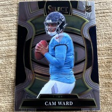 Panini 2025 Select Football Concourse Cam Ward Rookie #26 Tennessee Titans