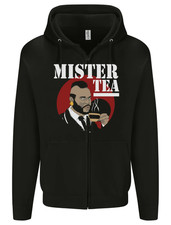 Mister Tea Funny Parody Mens Zip Up Hoodie
