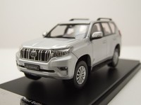 Toyota Land Cruiser Prado 2018 Silber Modellauto 1:43 Vitesse