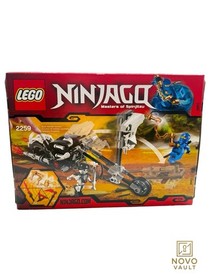 New Sealed LEGO Ninjago Skull Motorbike 2259 Jay The Golden Weapons Chopov RARE
