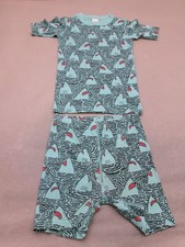 Hanna Andersson Size 12 Kids Multicolor 100 Organic Cotton Pajama Set 843