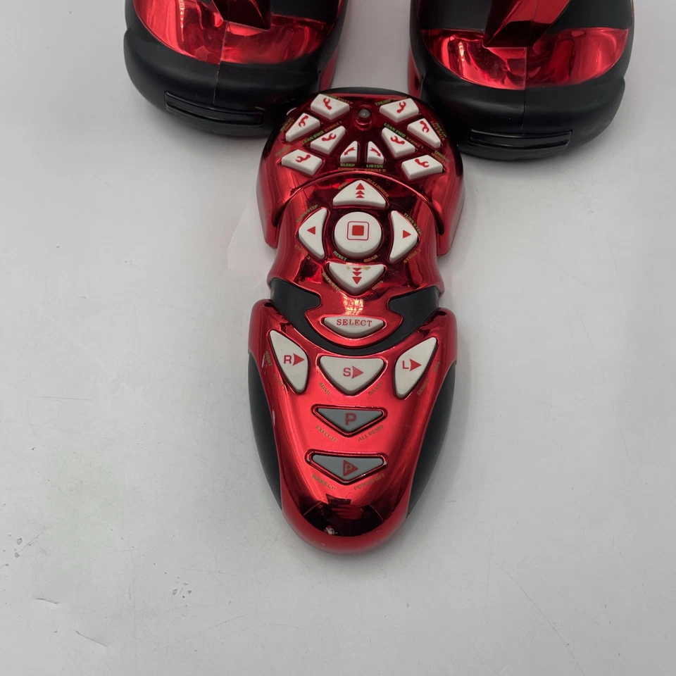 WowWee Robosapien Robot Chrome Metallic Red Rare - Image 4 of 4