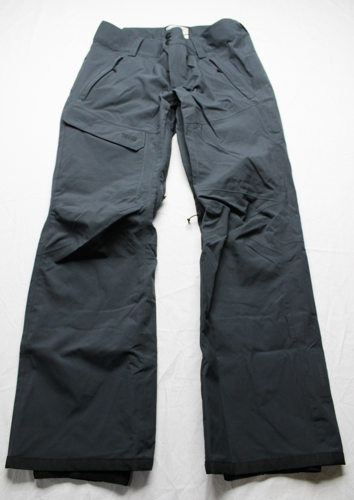 Trew Gear Men's Weatherproof Cargo Ski Cooper Pants CG2 Anthracite Medium NWT