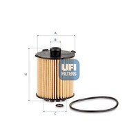 UFI 25.110.00 ÖLfilter FüR Volvo