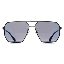 Police Sunglasses SPLL79 Champ Lite 2 302B Shiny Rose Gold Smoke Blue Mirror