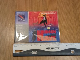 Hudson Hawk: Instruction Booklet Manual Only (Nintendo, NES-Y4-USA) - EUC+