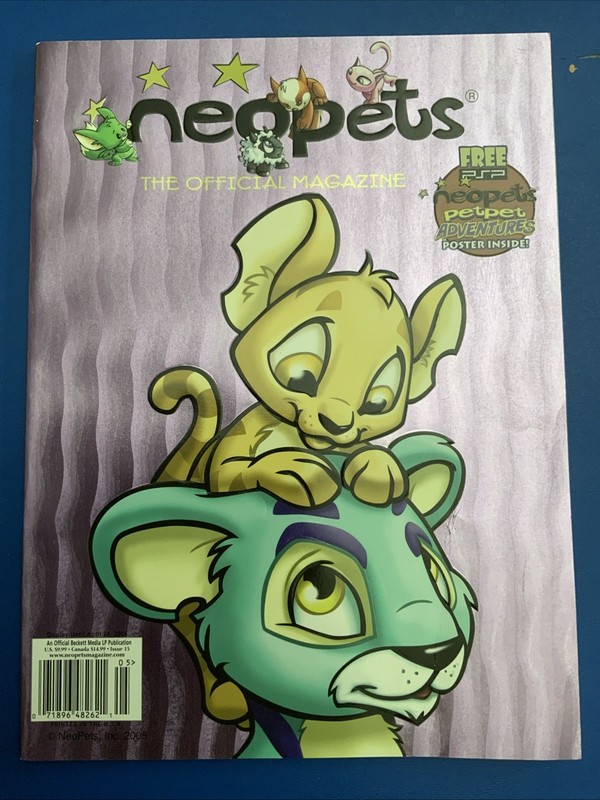 Neopets The Official Magazine Issue #15 2005 - Beckett Unread Condition