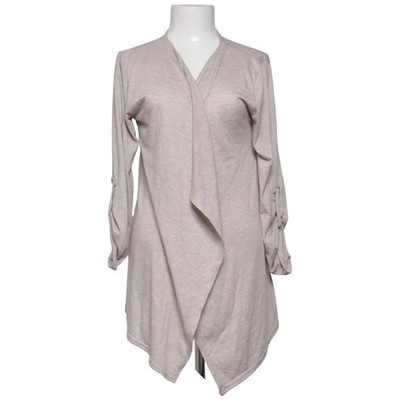 Amisu, Strickjacke, Damen, Größe: XL, Beige, Polyester/Viskose, Einfarbig #djc