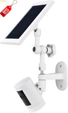 2-in-1 Wall Mount for Ring Solar Panel Cam Battery Adjustable Angle - US