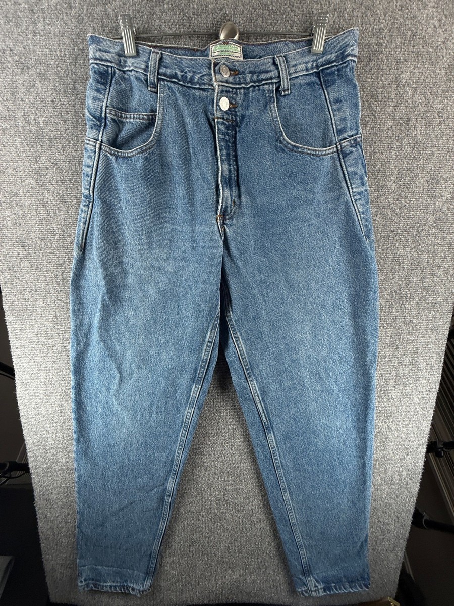 VTG Guess Jeans USA Made Blue Denim 10075 Cotton 90s Womens ACTL