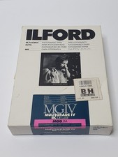 100 ILFORD 5" X 7" MGIV MULTIGRADE IV RC DELUXE B W GLOSSY PHOTOGRAPHIC PAPER