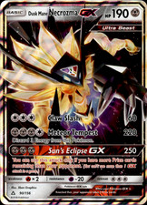 Dusk Mane Necrozma GX Holo Ultra Rare SM - Ultra Prism 90/156 NM on eBay